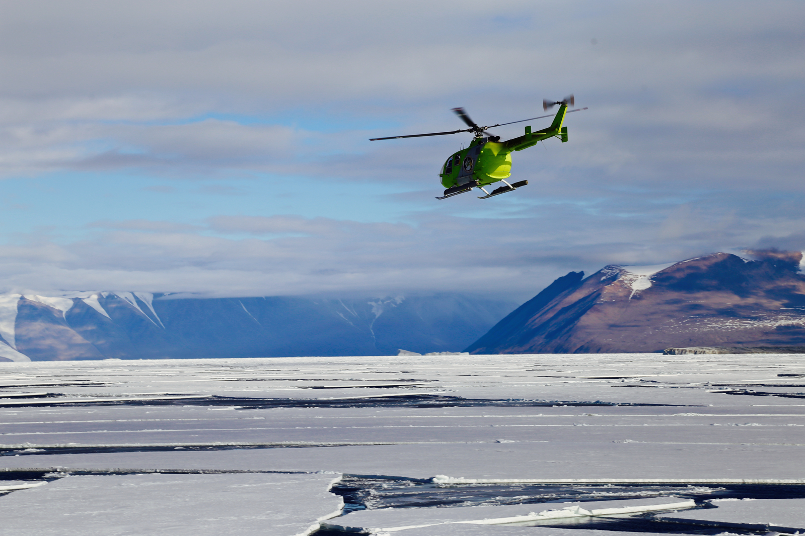 Ross Sea Incluid Helicopters