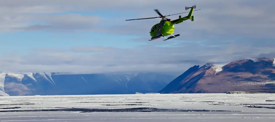 Ross Sea Incluid Helicopters